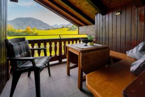 Nespecifikovaný výhled na hory nebo výhled na hory při pohledu z apartmánu