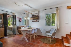 Posezení v ubytování Villa Rural Las Nubes