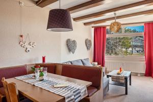 Posezení v ubytování Ferienwohnung Schluchseetraum