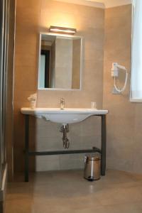 Koupelna v ubytování Hotel Verdina