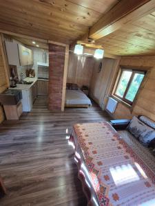 Kuchyň nebo kuchyňský kout v ubytování На горі