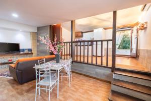 Kuchyň nebo kuchyňský kout v ubytování Villa Ina