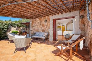 Αίθριο ή υπαίθριος χώρος στο Sa Villa Cala Ginepro