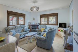 Posezení v ubytování El Corcal