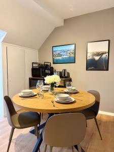 Μια τηλεόραση ή/και κέντρο ψυχαγωγίας στο KO 2-Zimmer Apartment 58 qm bis zu 4 Personen