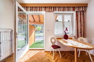 Posezení v ubytování Camping Passeier Ringelblume