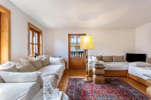 Χώρος καθιστικού στο Ferienappartement 1 - Lockstein