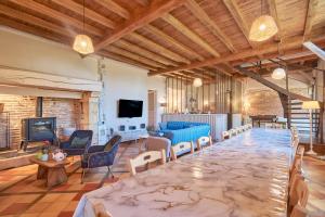 Χώρος καθιστικού στο Gite La Périgourdine