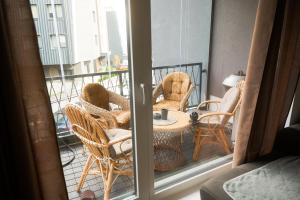 Posezení v ubytování Apartment Bjelasnica Vucica Lodge