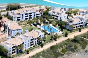 an artist rendering of a villa in a resort at La Perla De La Bahía, Espectacular in Bahia de Casares