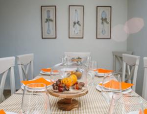 Jídlo v venkovského domu nebo okolí