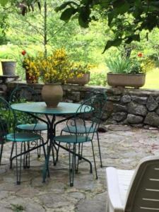 Zahrada ubytování Gîte de la Chatiere