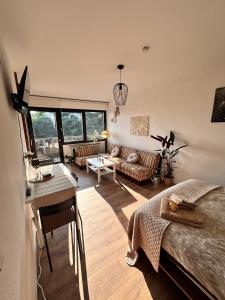 Posezení v ubytování Schmuckkästle + 17 fotografií