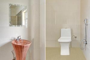 Ένα μπάνιο στο Hotel O Aura Hotel Rajdhani Residency