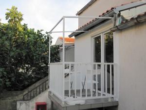 Balkón alebo terasa v ubytovaní Apartman Zaglav