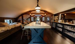 Lounge nebo bar v ubytování The Penthouse