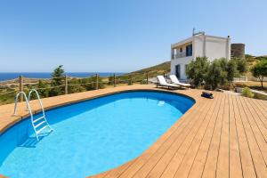 Πισίνα στο ή κοντά στο Gaia Signature with Private Pool