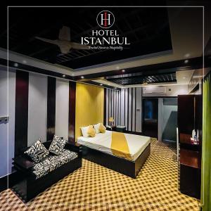 Postel nebo postele na pokoji v ubytování Hotel Istanbul & Spa