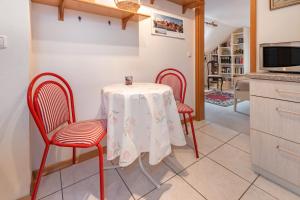 Η κουζίνα ή μικρή κουζίνα στο Haus Herzog