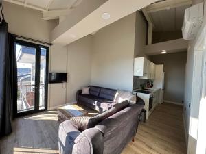 Alarga Residence&Suites Hotel Çeşme廚房或簡易廚房