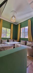 Postel nebo postele na pokoji v ubytování Green Ourika Haven Relax Among Mountains Nature