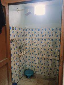 Koupelna v ubytování John Tharu Home Stay