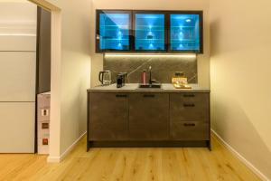 Nhà bếp/bếp nhỏ tại Gh Alte Post Kombi 2 - 6 Gäste