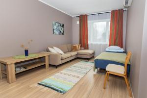 Postel nebo postele na pokoji v ubytování Obinitsa Apartment