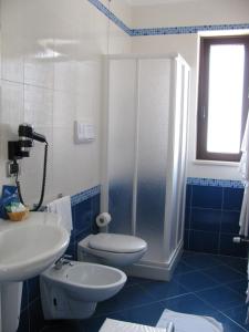 A bathroom at Albergo Roma