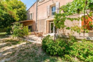 Zahrada ubytování Mas Saint Louis