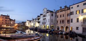 Výhled na řeku, která protéká v blízkosti apartmánu