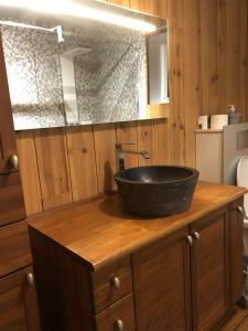 Kuchyň nebo kuchyňský kout v ubytování A louer une maison entière ou à la chambre