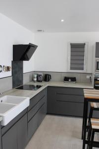 Køkken eller tekøkken på Le Second Paradis