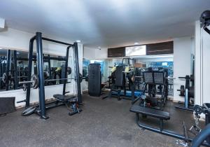 Γυμναστήριο ή/και όργανα γυμναστικής στο Glads Apartment Ndera S03