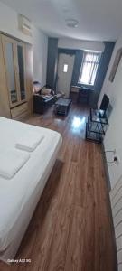 Postel nebo postele na pokoji v ubytování City Centre Studio Flat - Chancery Place