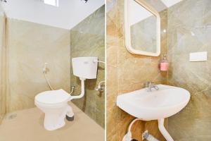 Koupelna v ubytování Hotel O Three Waves