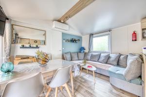 Гостиная зона в Mobil home Amira 42m2