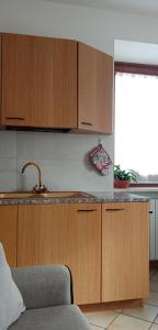 Η κουζίνα ή μικρή κουζίνα στο Al Portec