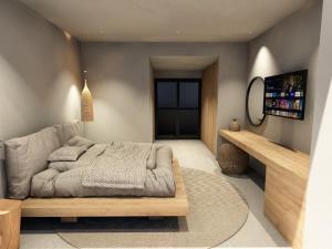 TV a/nebo společenská místnost v ubytování Indigo Suites Collection