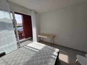 Ένα ή περισσότερα κρεβάτια σε δωμάτιο στο Appartement Chambre d'Amour