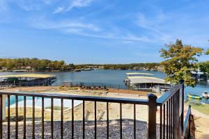 a view of a body of water with a marina at Whispering Breeze Condo in Laguna Beach