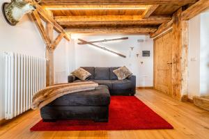 Posezení v ubytování Un Sogno Tra Le Dolomiti + 10 fotografií