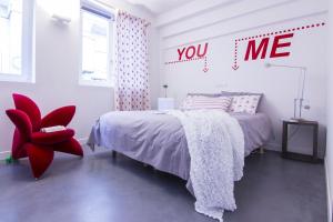 Postel nebo postele na pokoji v ubytování Casa Lodo