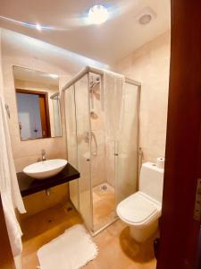 Koupelna v ubytování DUPLEX TAIBA BEACH RESORT