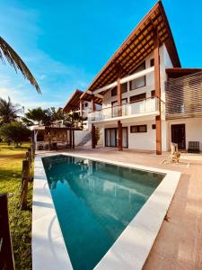 Bazén v ubytování DUPLEX TAIBA BEACH RESORT nebo v jeho okolí