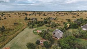 カリナンにあるButjani Lodgeの田地家の空見