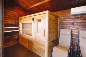 Postel nebo postele na pokoji v ubytování COCO VILLA 南熱海-Sauna-