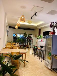 Εστιατόριο ή άλλο μέρος για φαγητό στο Dalat Peace Backpackers Hostel