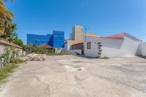 Bygningen som feriehuset ligger i