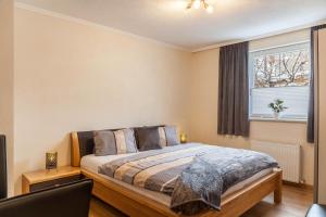 Postel nebo postele na pokoji v ubytování Apart Bergtraum Ried - Typ 1